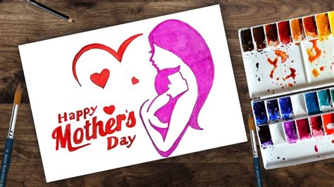 Discover more than 129 mothers day poster drawing best - seven.edu.vn