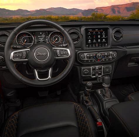 Interior de la Jeep® Gladiator 2021 - Interior y características de la camioneta