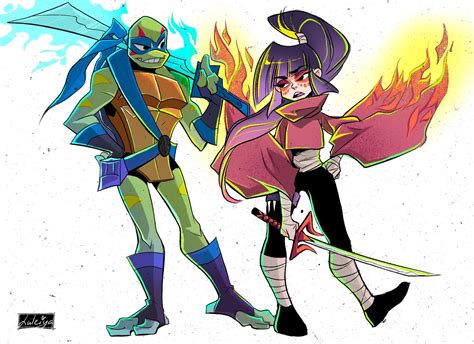 ArtStation - Rise of TMNT - Karai character design, Alexa Pásztor | Teenage mutant ninja turtles ...