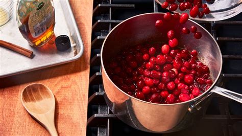 My Cranberry Sauce Shines With Iconic New England Flavors | Epicurious