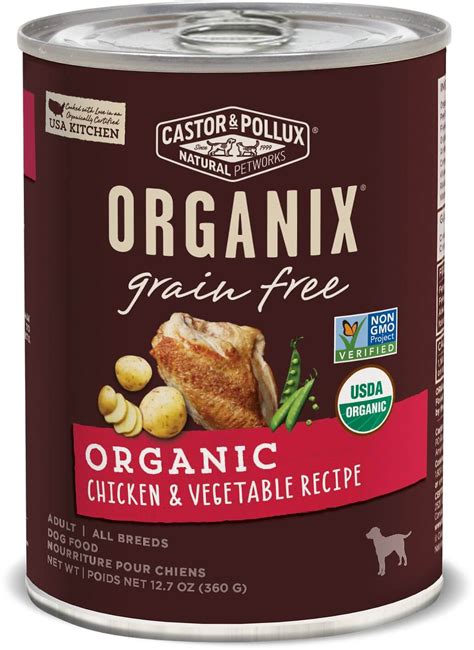 Castor and Pollux Organix Grain-Free Dog Food Review (Canned) | Dog ...