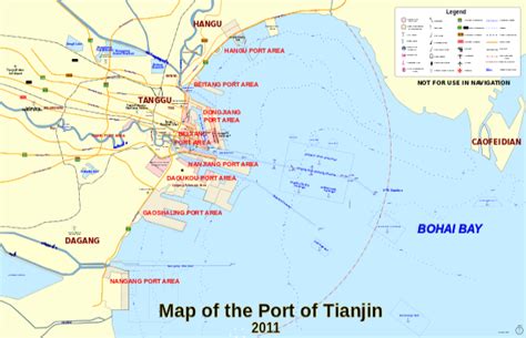 Tianjin Port Maps, Xingang Maps, Tianjin Cruise Port Maps