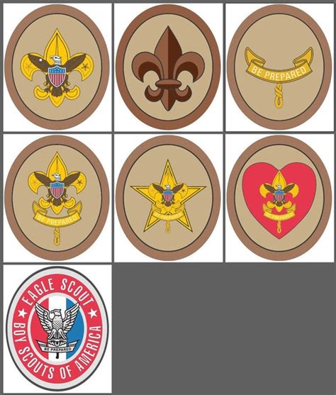 Scout Ranks SVG Vector Art for Laser or CNC - Etsy