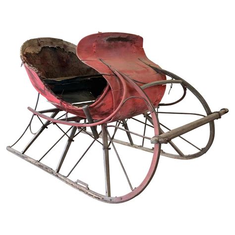 Antique 19th Century Horse Drawn Sleigh at 1stDibs | antique sleighs ...