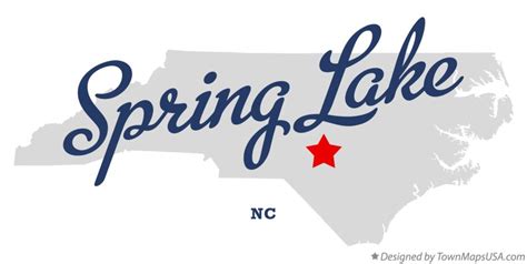 Map of Spring Lake, NC, North Carolina