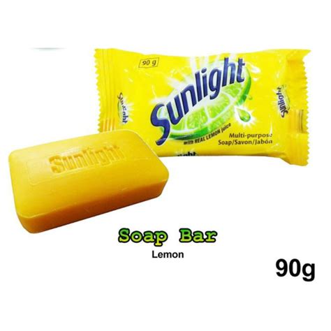 Sunlight Multi Purpose Lemon Soap Bar 90G | Shopee Philippines