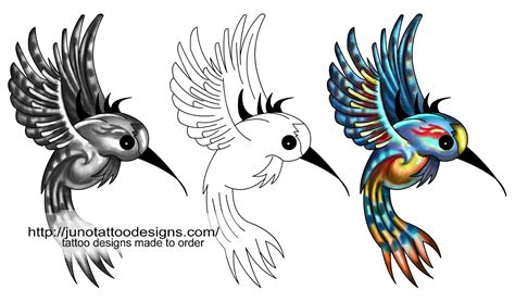 Free tattoo Designs and Stencils | Free tattoo designs, Free tattoo, Hummingbird art