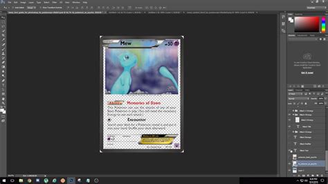 Pokemon Card Template Photoshop - Printable Cards