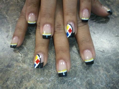 Pittsburgh Steelers | Steelers nails, Football nail art, Football nails