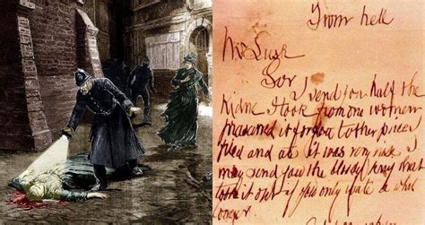 Inside The 'From Hell' Letter Written By Jack The Ripper