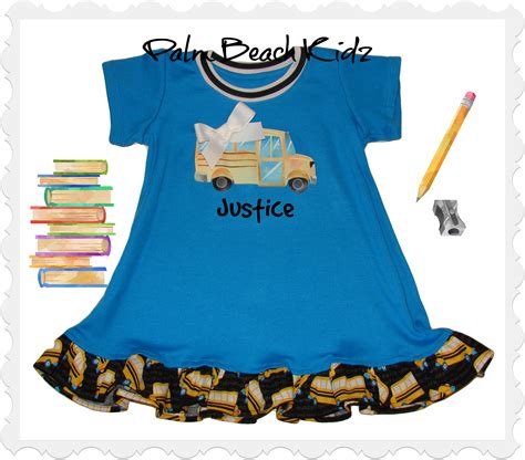 School Bus Dress | Boutique clothing, Girls boutique, Clothes