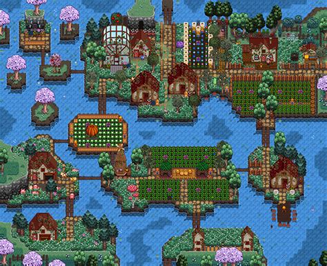 My Riverland farm (with mods) ♡ : r/FarmsofStardewValley