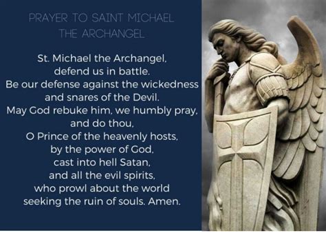 Archangel Michael Prayer