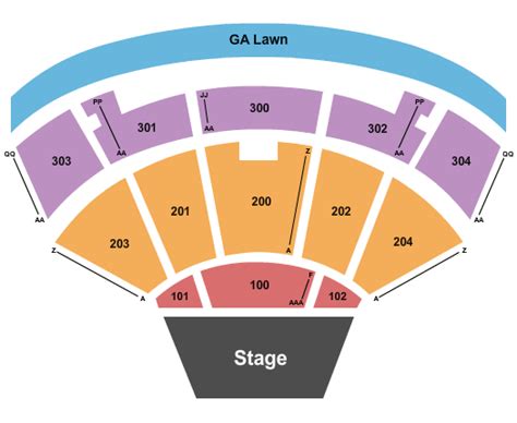 Merriweather Post Pavilion Seating Chart + Rows, Seats and Club Seats