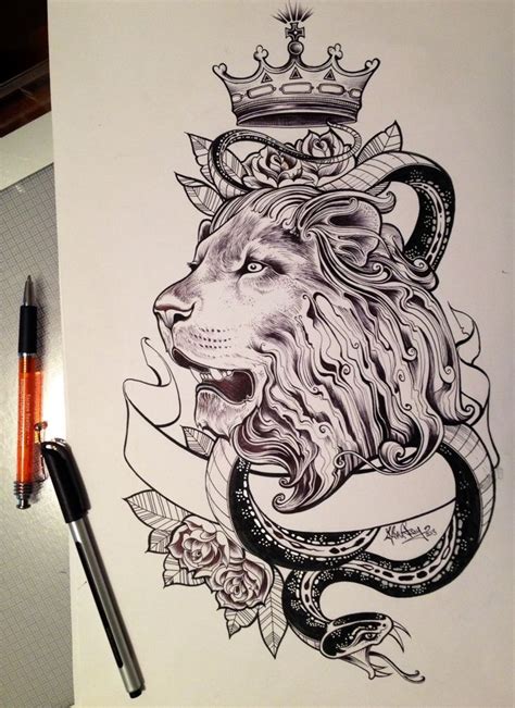 41 best Tattoo King And Lionheart images on Pinterest | Lion tattoo ...