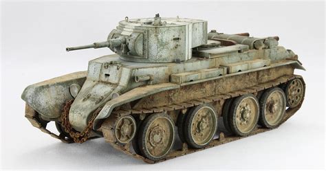 Tamiya 1/35 BT-7 model 1935, by Scott Lyle