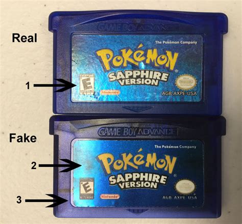 Learn How to Spot Fake Pokemon Game Boy Advance Games. - DKOldies.com