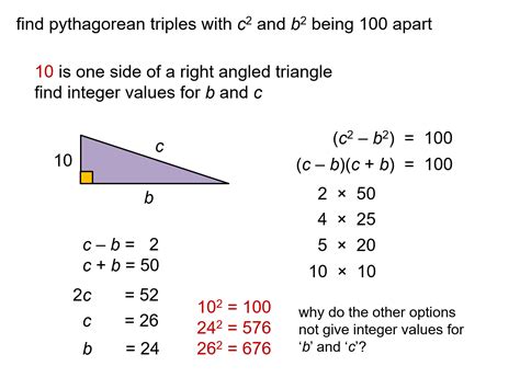 MEDIAN Don Steward mathematics teaching: finding pythagorean triples ...