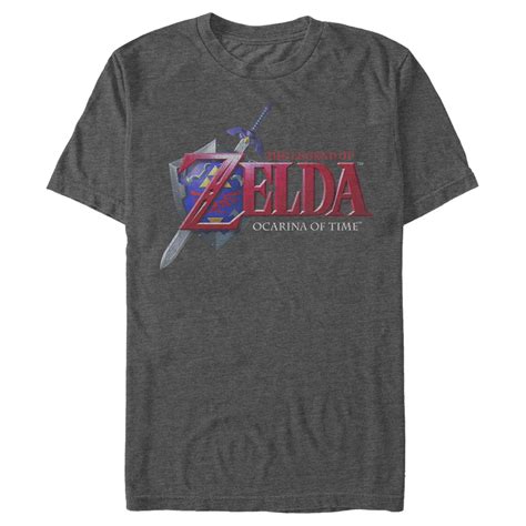 Nintendo - Nintendo Men's Legend of Zelda Ocarina of Time T-Shirt - Walmart.com - Walmart.com