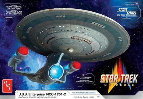 1:1400 Star Trek USS Enterprise NCC 1701 C | Star Trek | AMT | Marken ...