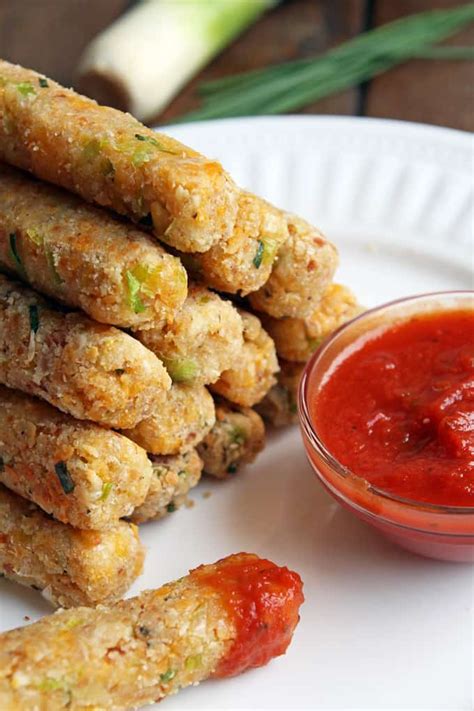 Baked Cheese Sticks Recipe » LeelaLicious