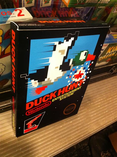 NES Duck Hunt BoxBox My Games! Reproduction game boxes