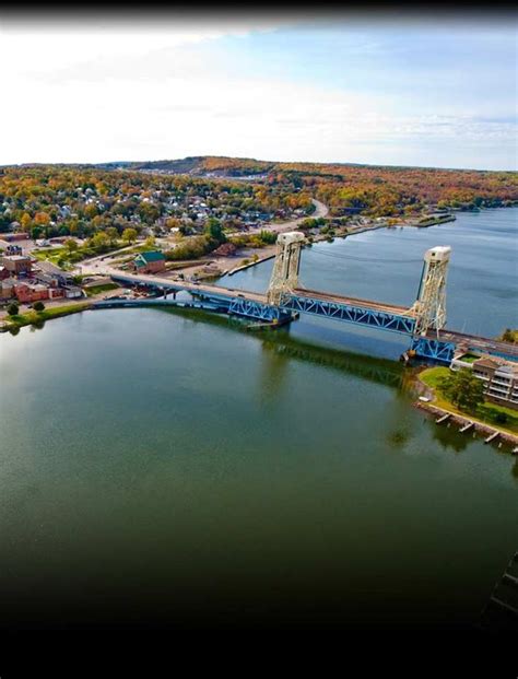 Houghton/Hancock Bridge | The Keweenaw and its history | Pinterest | The boat, Cas and Home