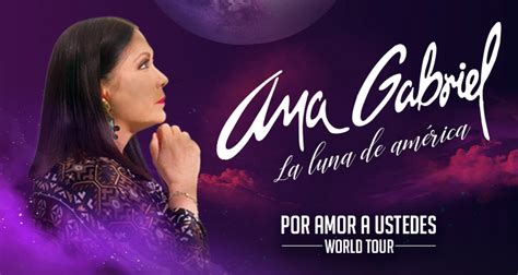 Ana Gabriel Concert | Live Stream, Date, Location and Tickets info