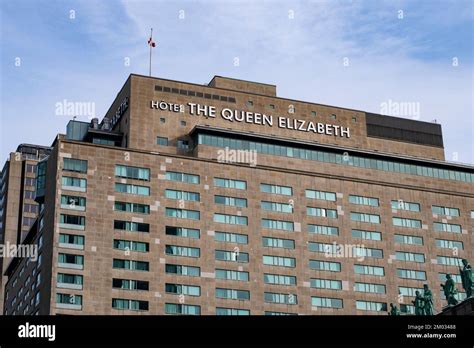 The Fairmont Queen Elizabeth Hotel in Montreal, Quebec, Canada Stock Photo - Alamy