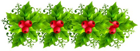 clip art christmas holly - Clip Art Library