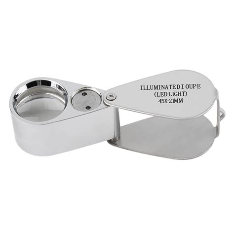 Jeweler's Loupe Magnifier with Light