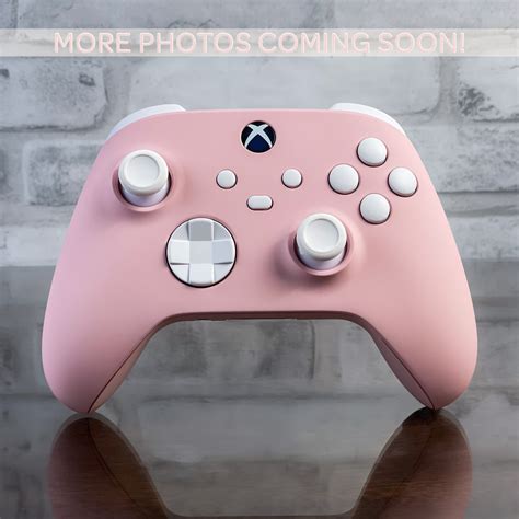 Xbox Wireless Controller Mod Pink With White Buttons Custom Microsoft ...