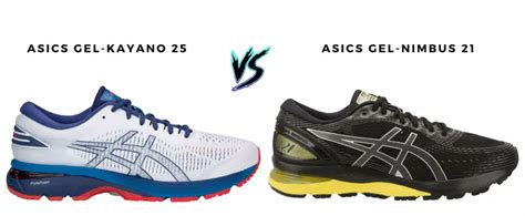 Asics Kayano 25 vs Nimbus 21 - 2019 Edition - 5KRunning.com