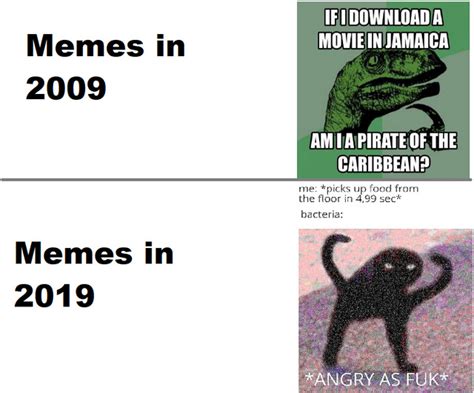 Memes in 2009 vs memes in 2019 - Meme by Bolt93 :) Memedroid