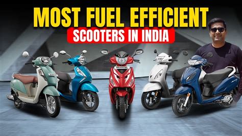 Top 7 - Best Mileage Scooters in India | Most Fuel-Efficient Scooters | Times Drive - YouTube