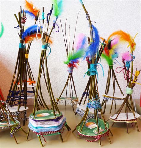 Weaving Craft Tipi - Fun Crafts Kids