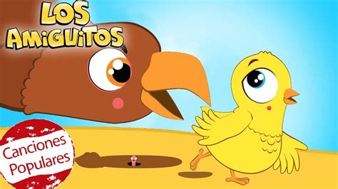 El pollito Amarillito y muchas máss Cancion Infantil | Los Amiguitos - YouTube