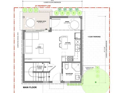 Vancouver Laneway House Floor Plan - floorplans.click