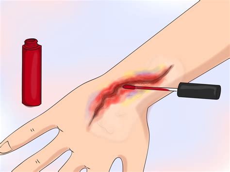 How to Make a Fake Wound | Fake wounds, Wound makeup, Fake scar