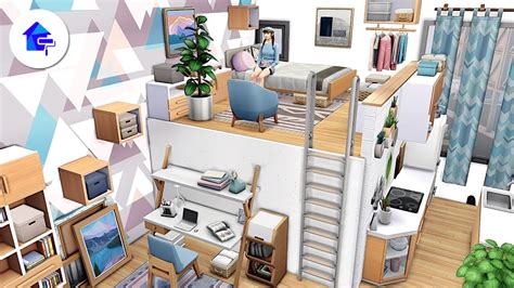 Dream Loft w/ Dream Home Decorator Game Pack | The Sims 4 - Speed Build ...