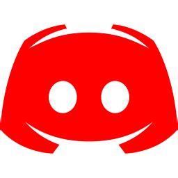 Red discord 2 icon - Free red site logo icons