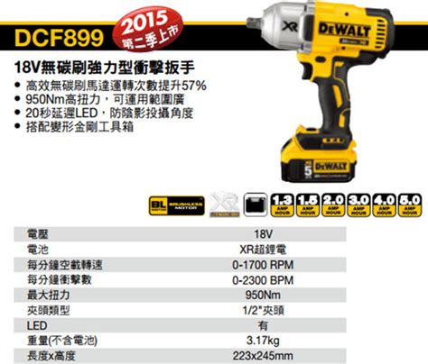 Dewalt Brushless Impact Wrench DCF899