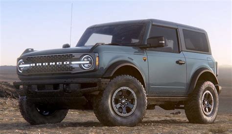 2021 Ford Bronco Black Diamond 4 door price & specs