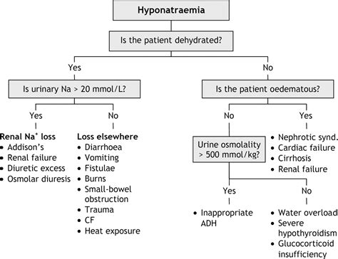 Algorithm For Determining Cause Of Hyponatremia Using - vrogue.co