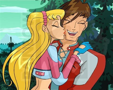 Winx Club!!!!! Stella and Brandon!!! | Cartoni animati, Foto disney, Disney