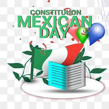 Constitution Day Vector PNG Images, Mexico Constitution Day Celebration ...