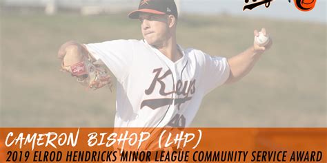 Bishop Wins Elrod Hendricks Award | MiLB.com