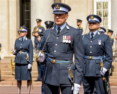 Officer Cadets graduate at RAF College Cranwell