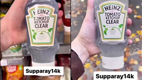 Heinz Sparks Social Media Frenzy with Viral Video Claiming Clear Tomato Ketchup – What's the ...