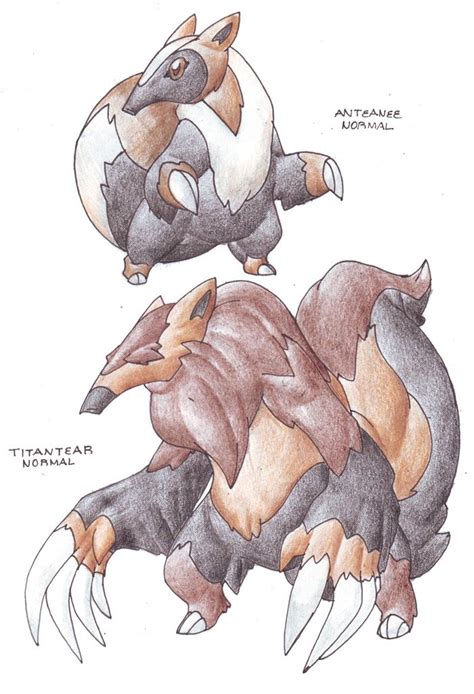 Anteaters V.2.0 by darksilvania on deviantART | Pokemon fusion art, Pokemon art, Pokemon pictures